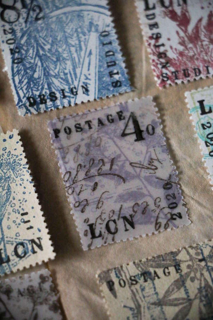 LCN Dried Flower Stamp Set C