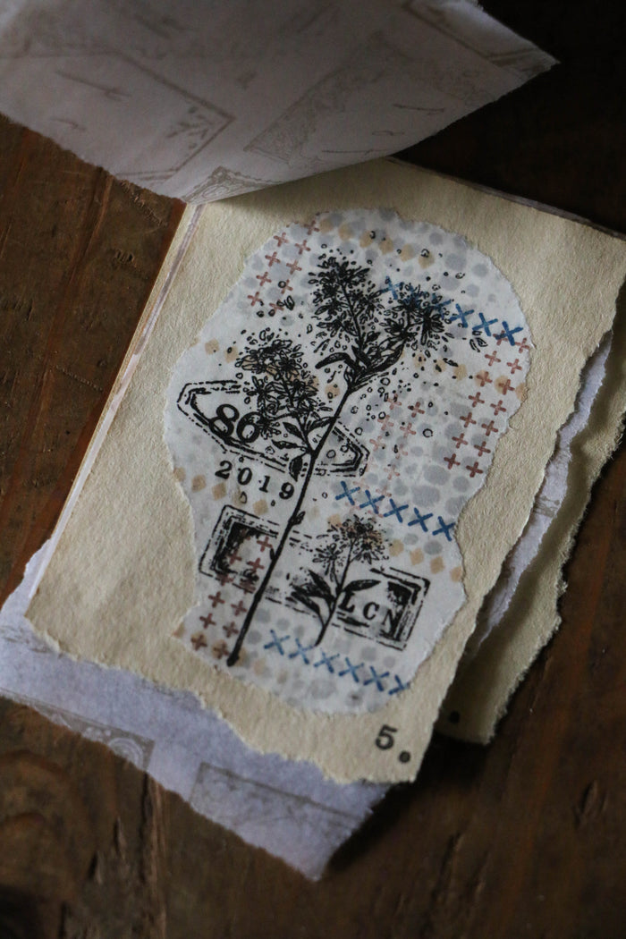 LCN Dried Flower Stamp Set C