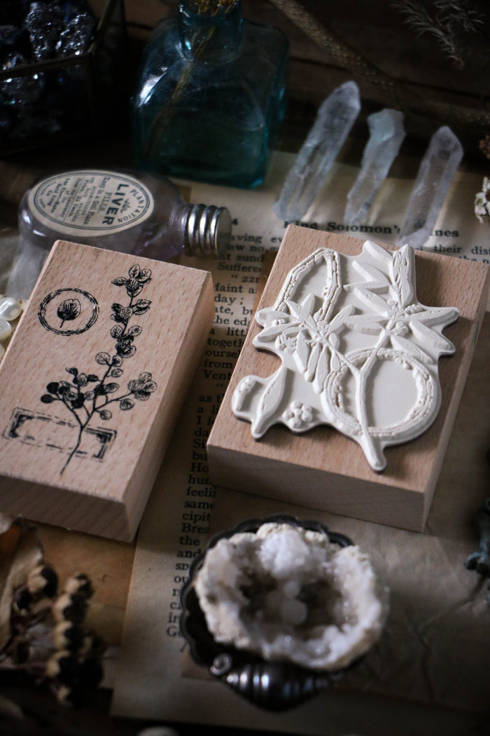 LCN Dried Flower Stamp Set D
