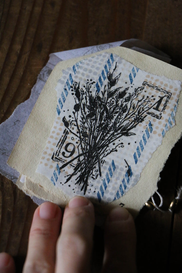 LCN Dried Flower Stamp Set E