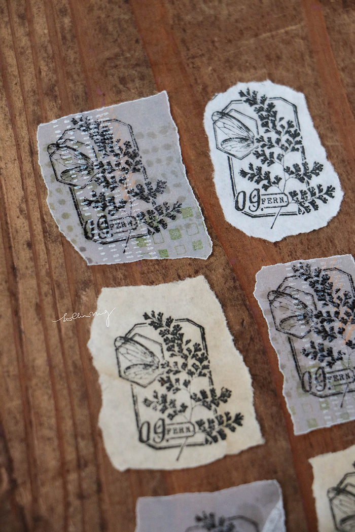 LCN Fern Specimen Metal Stamp - No. 9