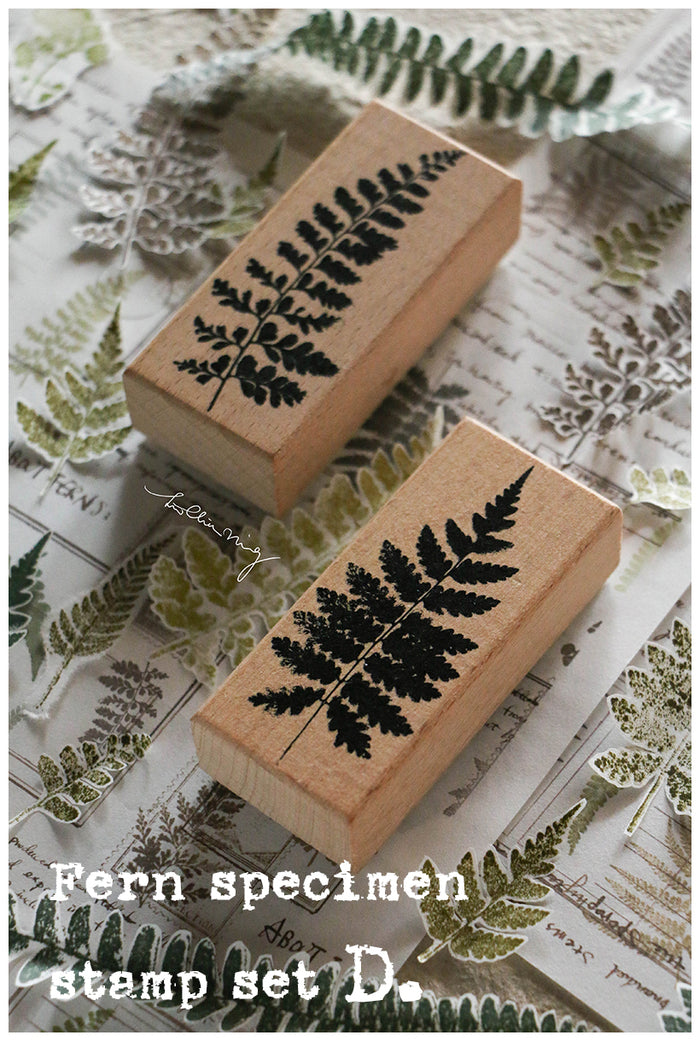 LCN Fern Specimen Stamp Set D