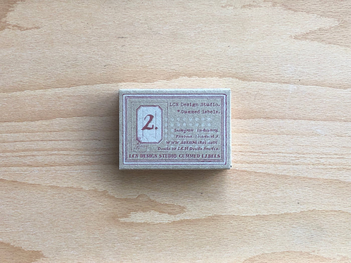 LCN Gummed Label Set - Specimen Labels No. 2