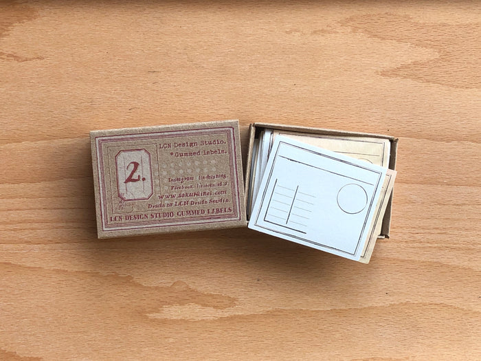 LCN Gummed Label Set - Specimen Labels No. 2