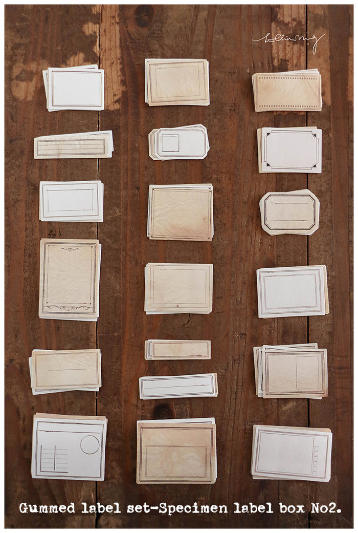 LCN Gummed Label Set - Specimen Labels No. 2