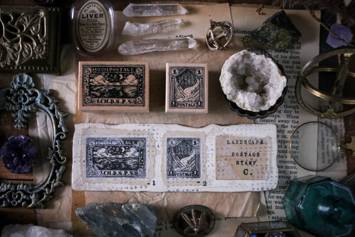 LCN Landscape Postage Stamp Set C