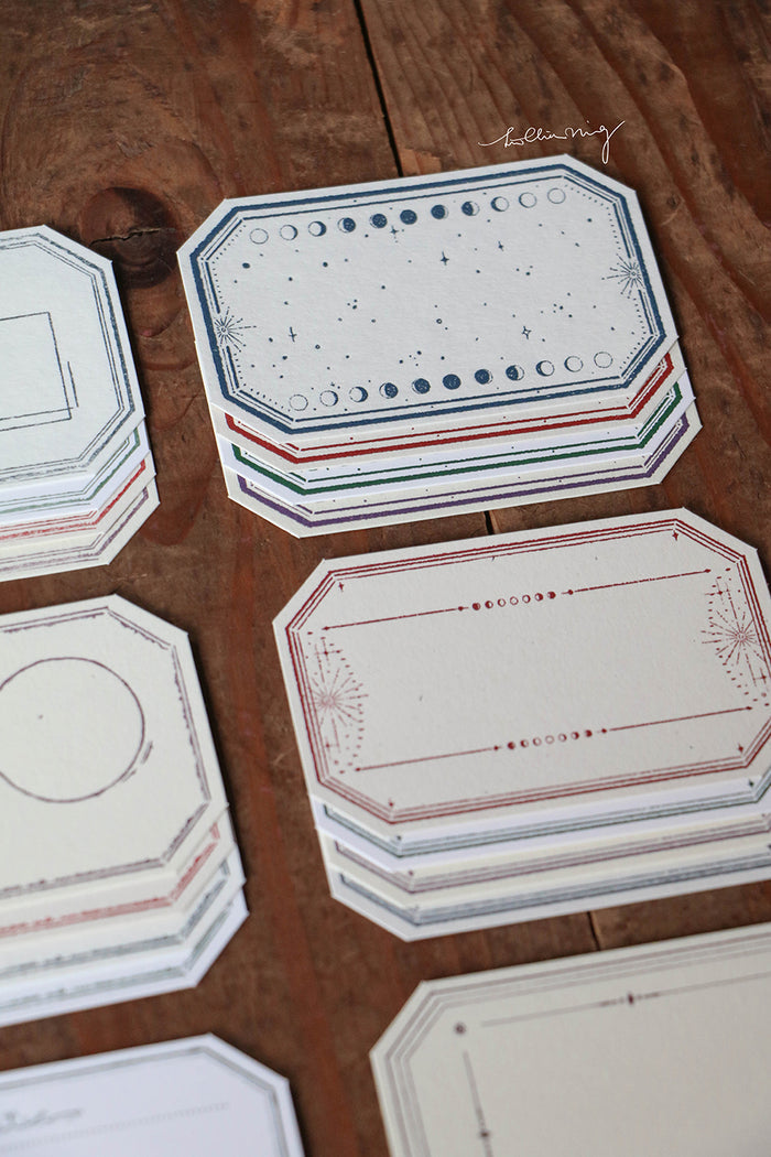 LCN Letterpress Vintage Tag Set B