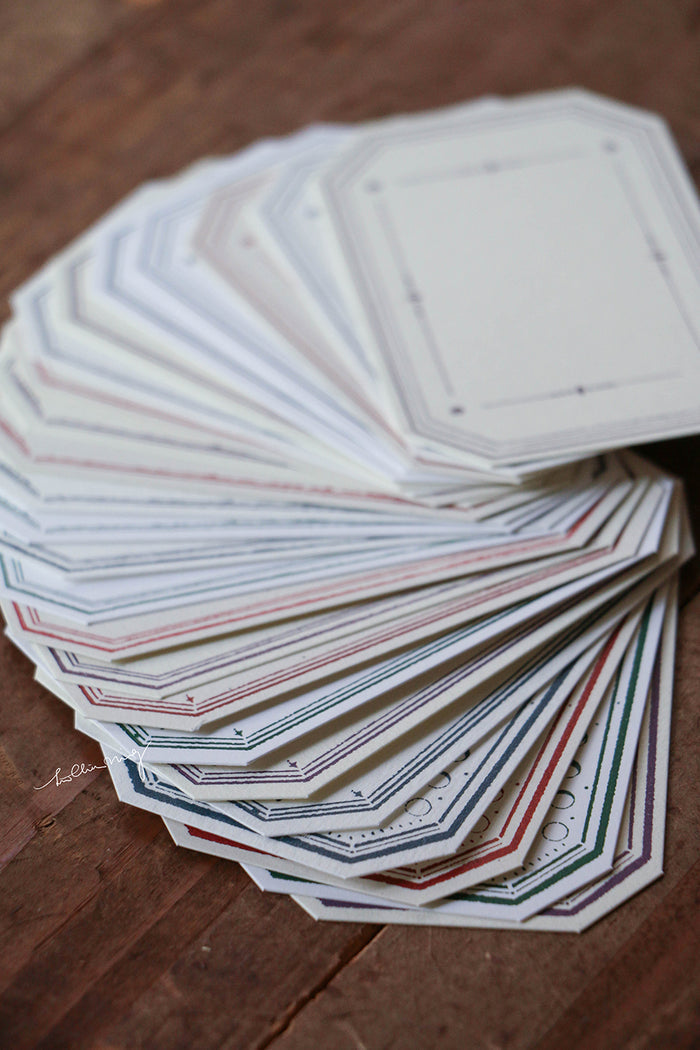 LCN Letterpress Vintage Tag Set B