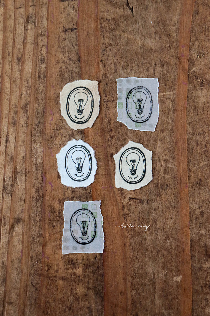 LCN Life Pieces Metal Stamp - Light Bulb