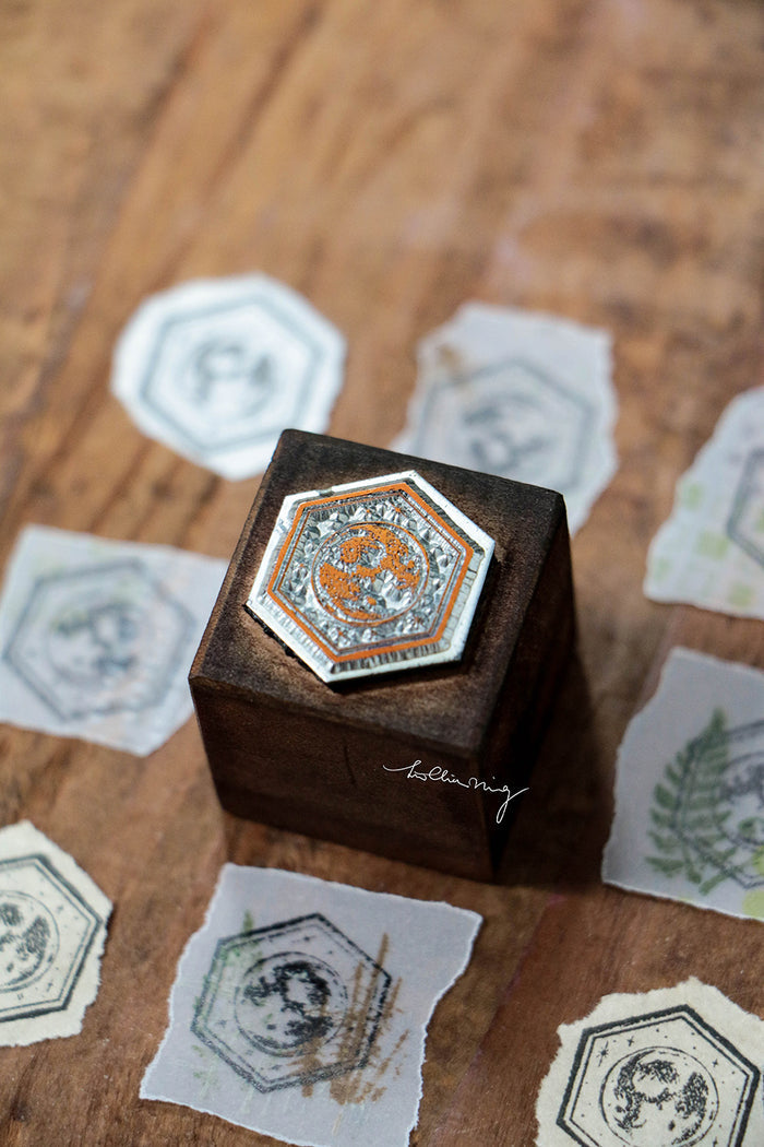 LCN New Stars Metal Stamp - Blue Moon
