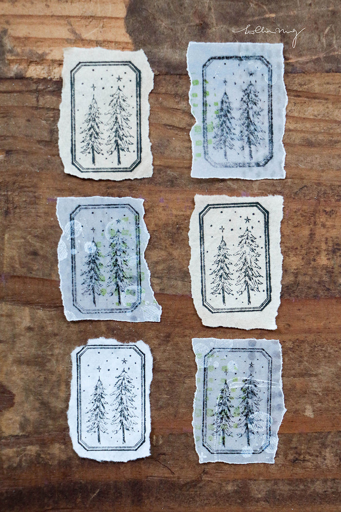 LCN New Stars Metal Stamp - Tree