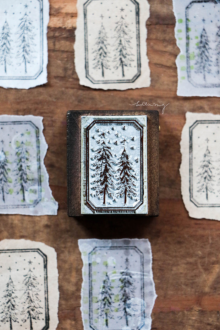 LCN New Stars Metal Stamp - Tree