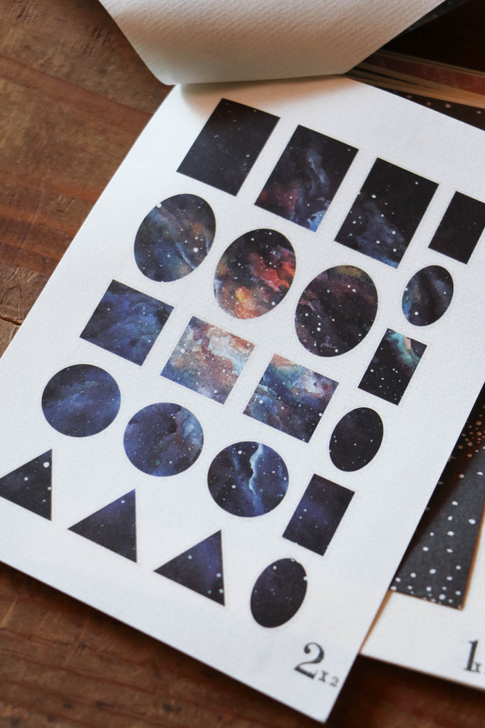 LCN Print-On Stickers - Cosmos Purple