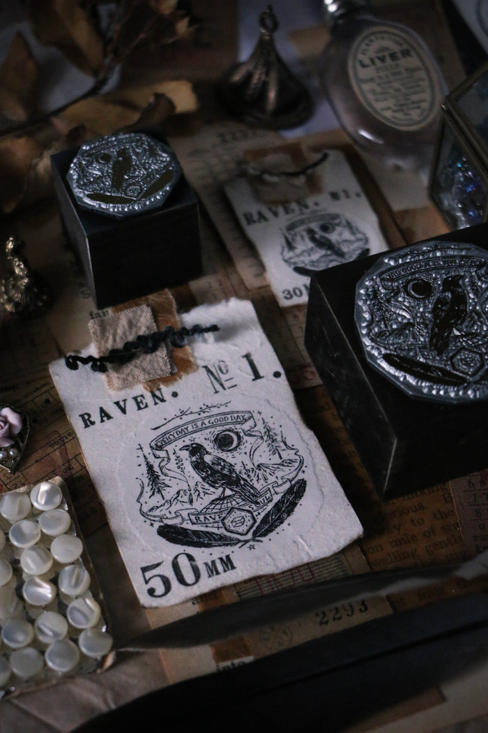 LCN Raven No.1 Metal Stamp