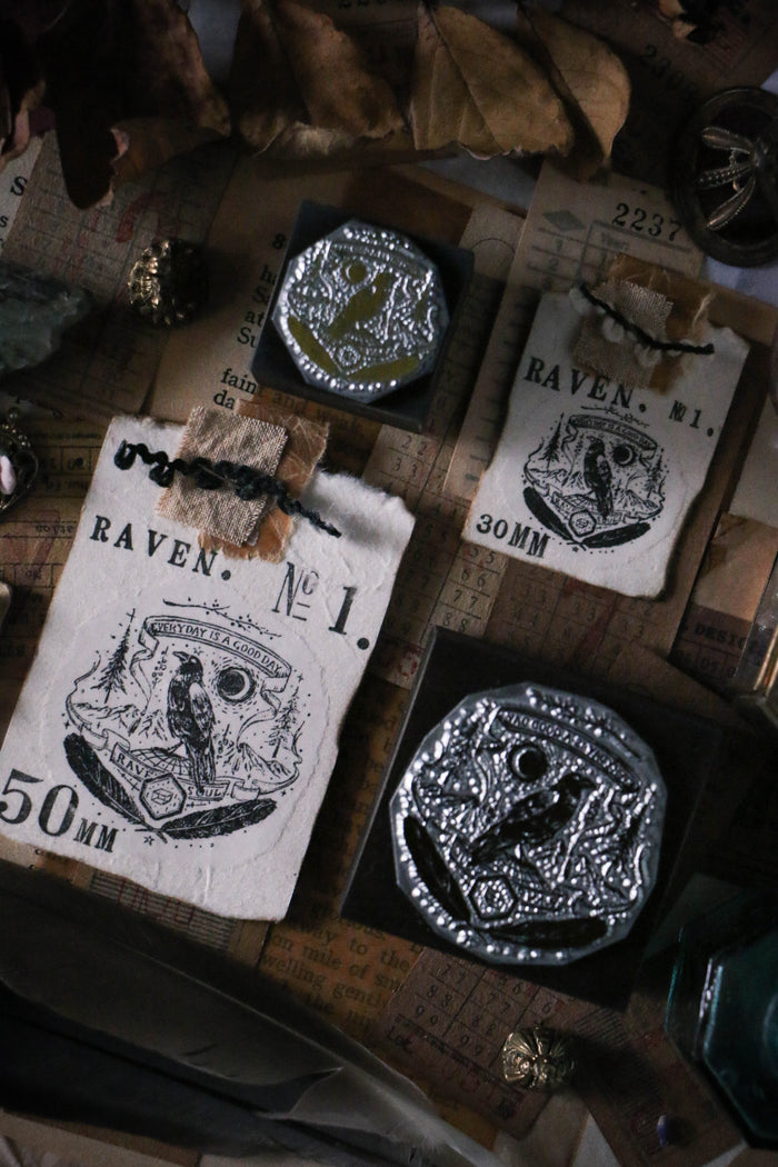 LCN Raven No.1 Metal Stamp