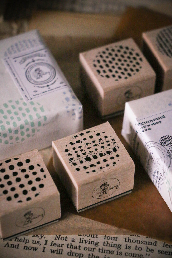 LCN Round Pattern Stamp Set