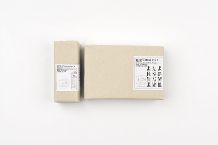 LCN Ticket Stamp Set A