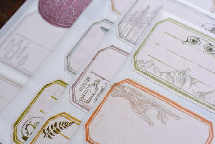 LCN Vintage Label Sticker Set