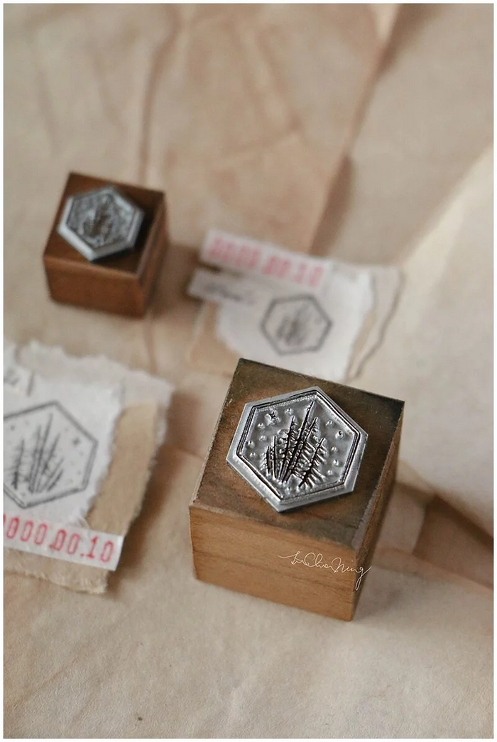 LCN Woods Metal Stamp