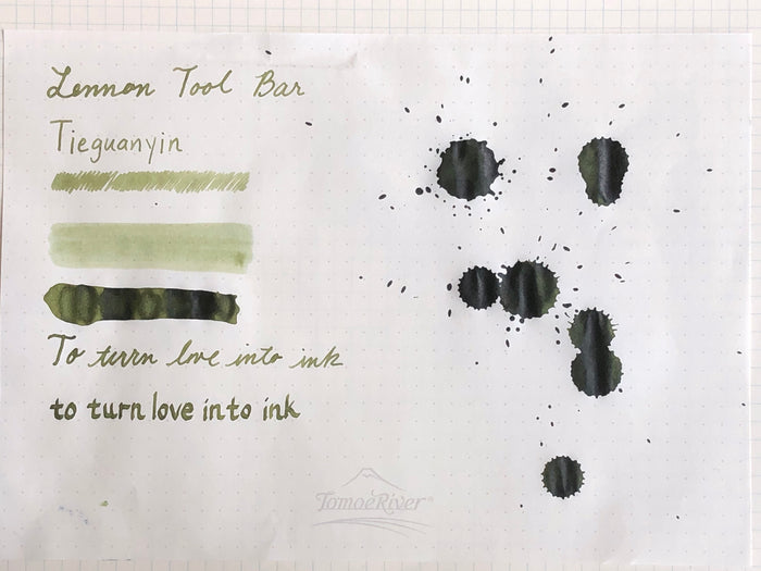 Lennon Tool Bar - Taiwan Tea Set - Muzha Tieguanyin Tea Ink