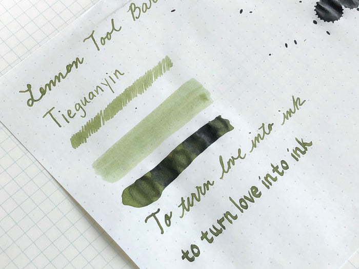 Lennon Tool Bar - Taiwan Tea Set - Muzha Tieguanyin Tea Ink