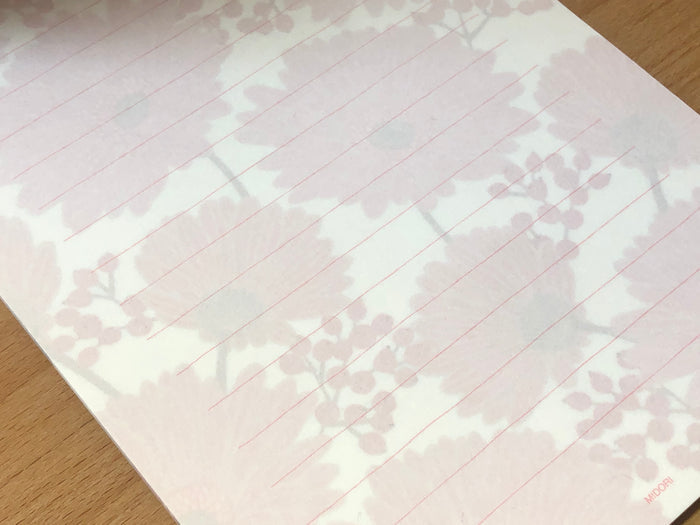 Letter Pad - Gerbera