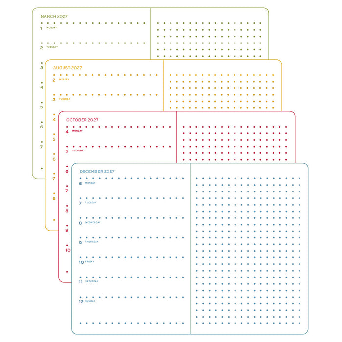 Leuchtturm 2027 Planner - Colorful Seasons Edition