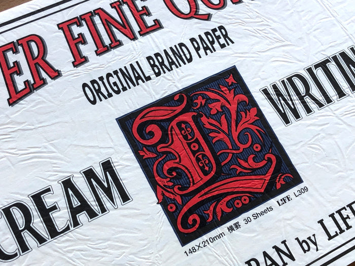 Life Brand Letter Pad - A5 - Cream Paper