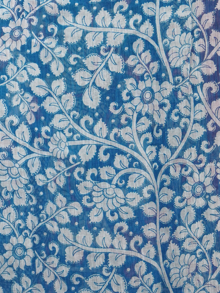 Linen Cotton Saree | TTDS3276