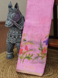 Linen Cotton Saree | TTDS3420