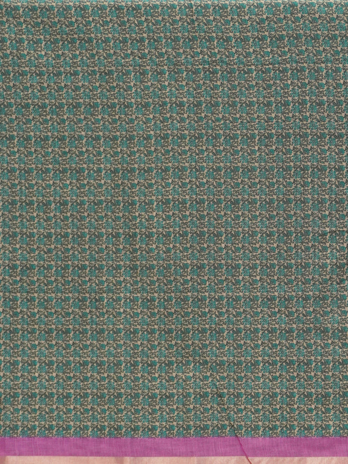 Linen Cotton Saree | TTDS3545