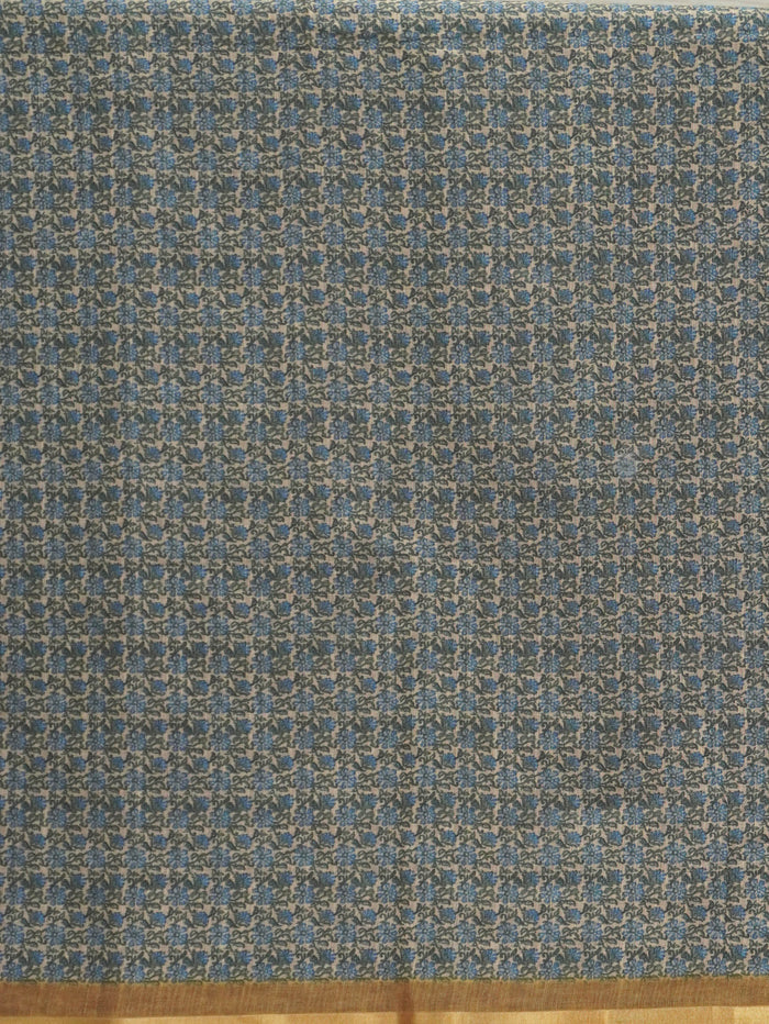 Linen Cotton Saree | TTDS3545