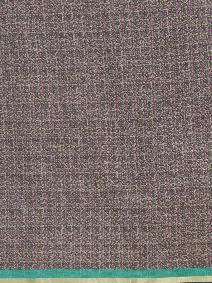 Linen Cotton Saree | TTDS3545