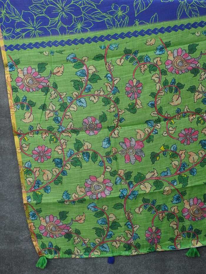 Linen Cotton Saree | TTDS3552