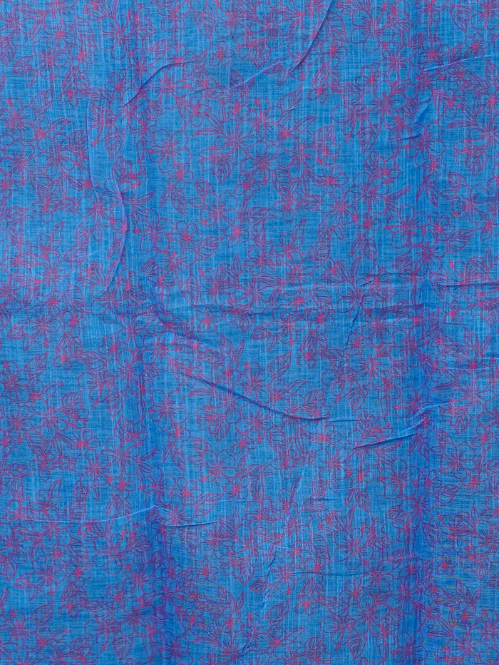 Linen Cotton Saree | TTDS3552