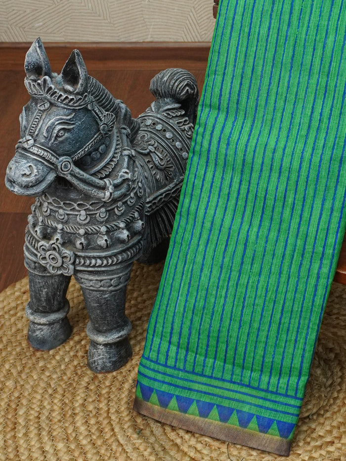 Linen Cotton Saree | TTDS3567