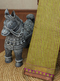 Linen Cotton Saree | TTDS3567