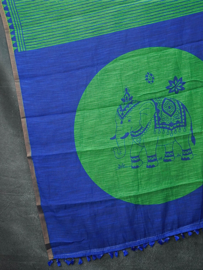Linen Cotton Saree | TTDS3567
