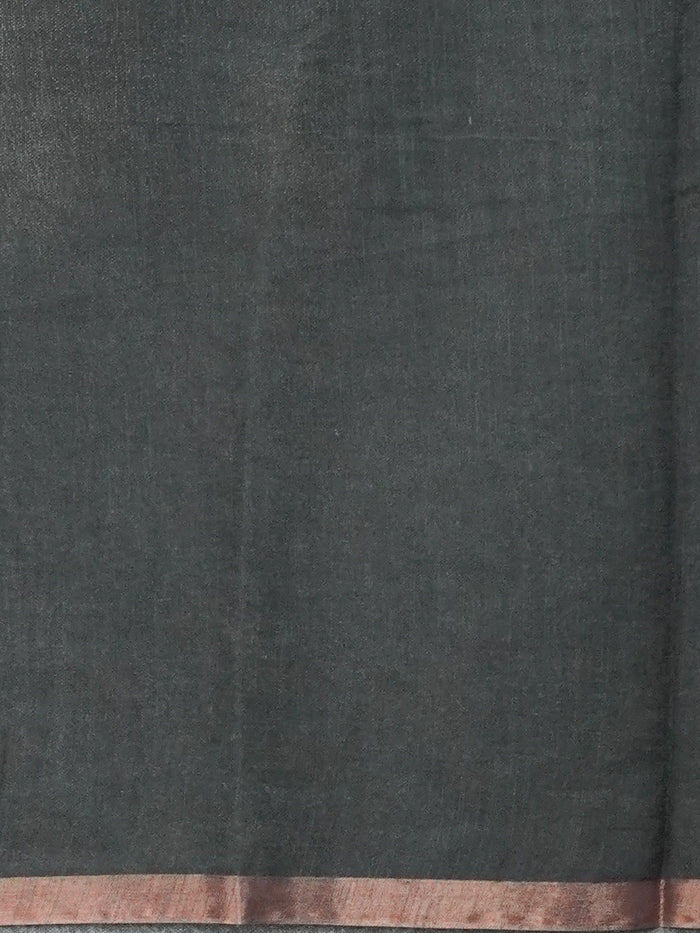 Linen Cotton Saree | TTDS3567