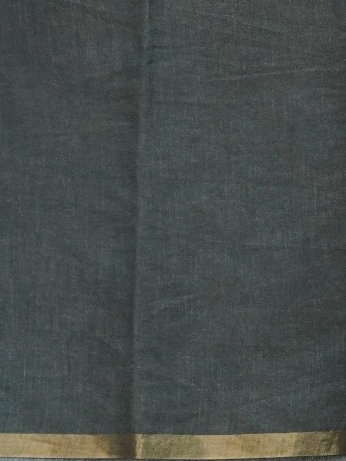 Linen Cotton Saree | TTDS3567
