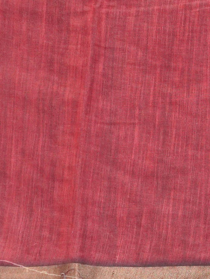 Linen Cotton Saree | TTDS3567