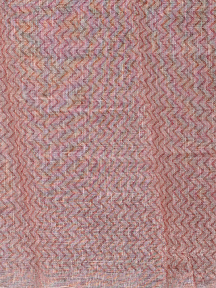 Linen Cotton Saree | TTDS3568