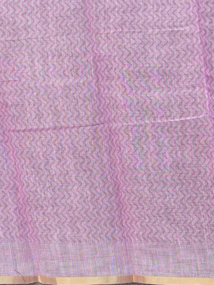 Linen Cotton Saree | TTDS3568