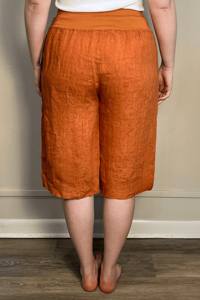 Linen Long Shorts