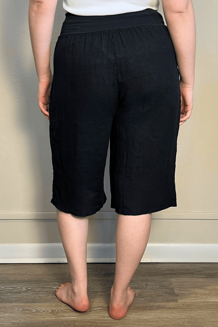 Linen Long Shorts