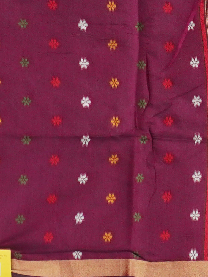 Linen Silk Saree | TTDS3436