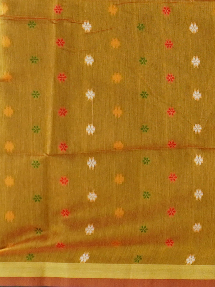 Linen Silk Saree | TTDS3437
