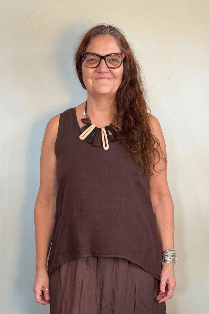 Linen Tank Top