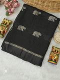 Linen Viscose Saree | TTDS2879