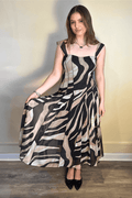 Lisa Sleeveless Tea Dress